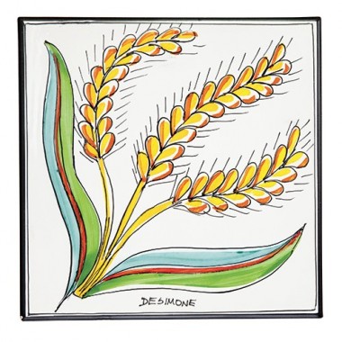 Piastrella Folk Spiga di Grano PI297FK-06V Piastrella Folk Spiga di Grano PI297FK-06V